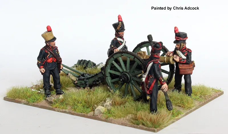 Perry Napoleonic FN 232 Artillerie à pied canon de 8