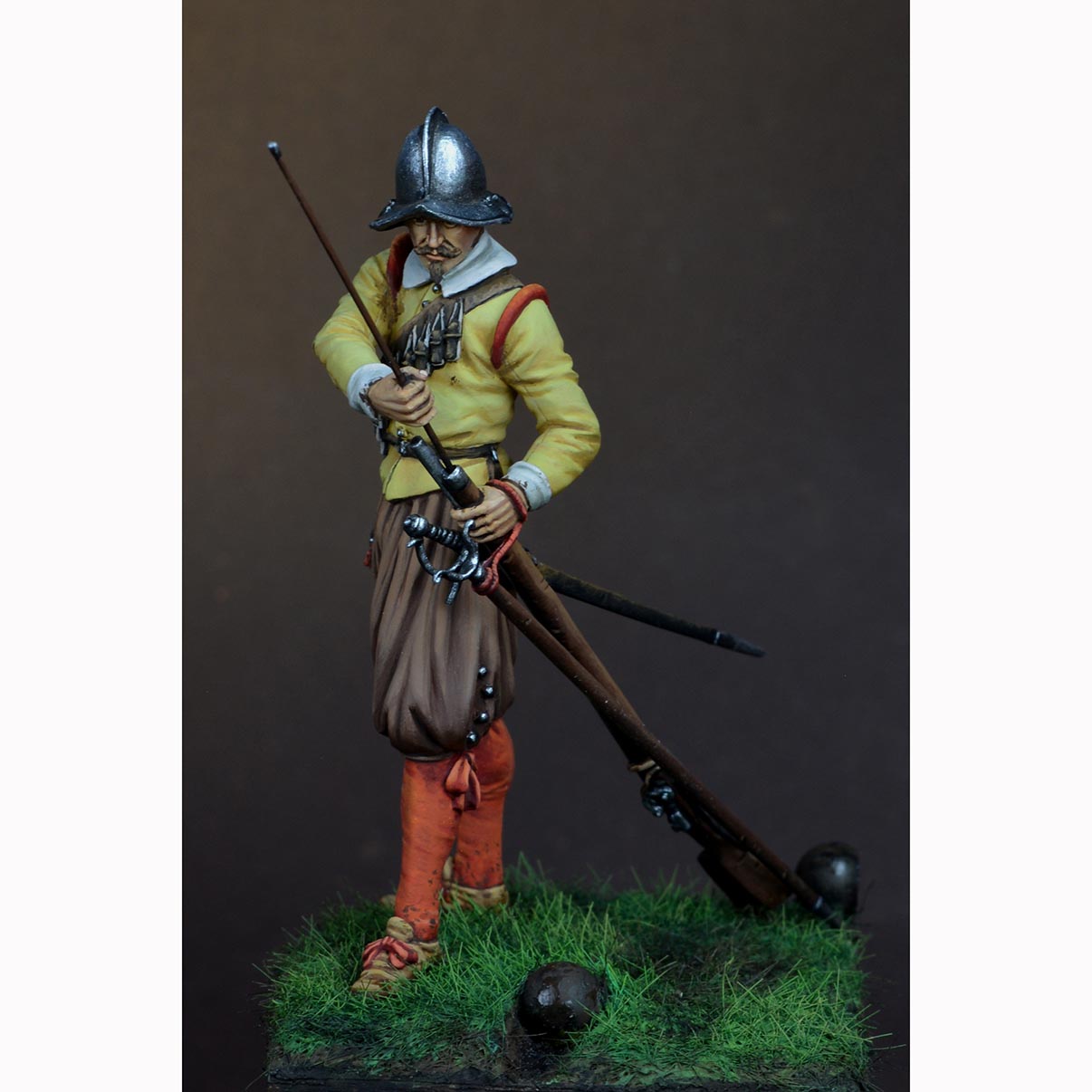 Art Girona General Serie arquebusier espagnol figurine 1618-1648