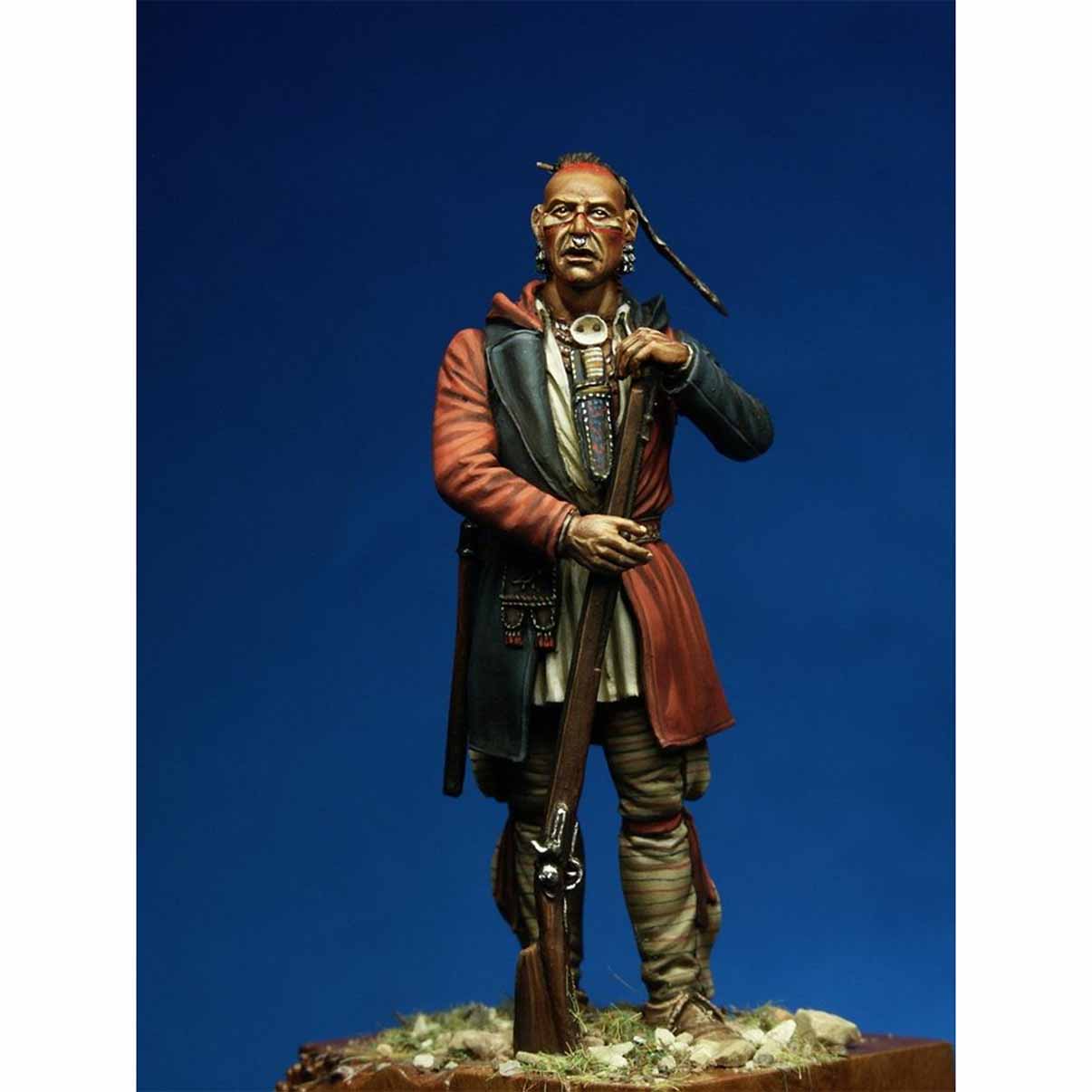 ART GIRONA Miniatures Ojibwa Warrior figurine guerrier