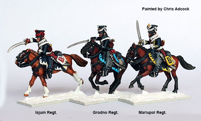Perry Miniatures RN 65 hussards russes pelisse figurines galop
