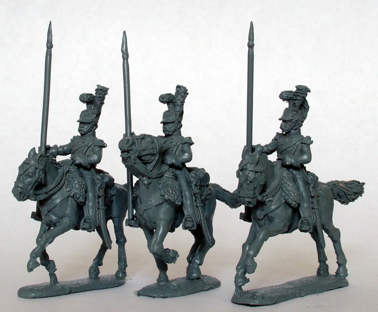 Perry Miniatures Napoleonic FN27 lanciers figurines élite au galop