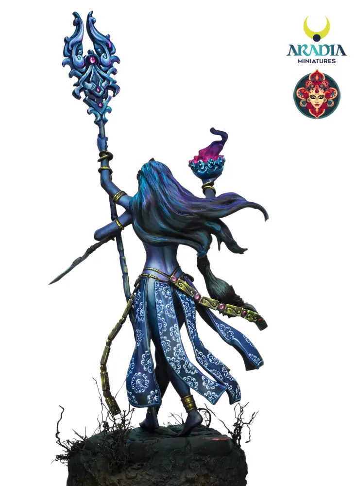 Aradia Kali Yuga Kali figurine 75 mm résine à peindre