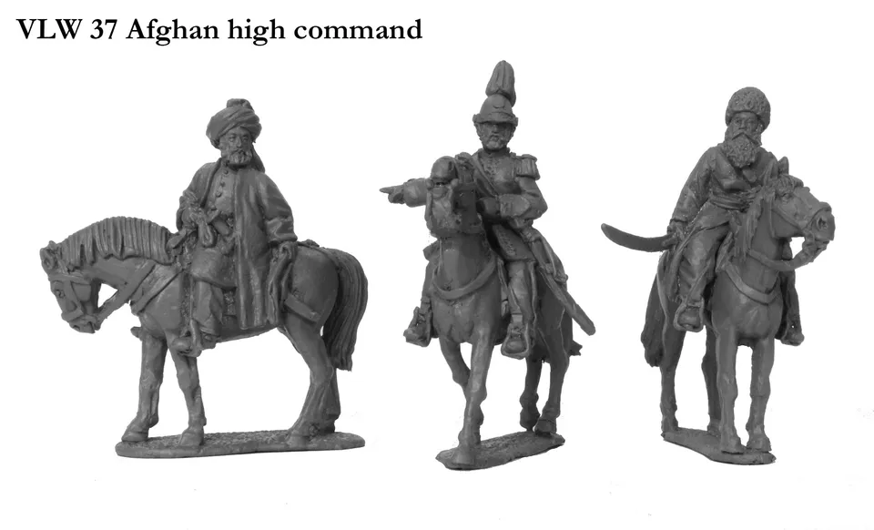 Perry Miniatures VLW 37 haut commandement afghan figurines
