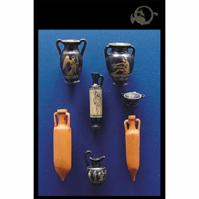 Art Girona Miniatures Greco-Roman vessels vases antiques