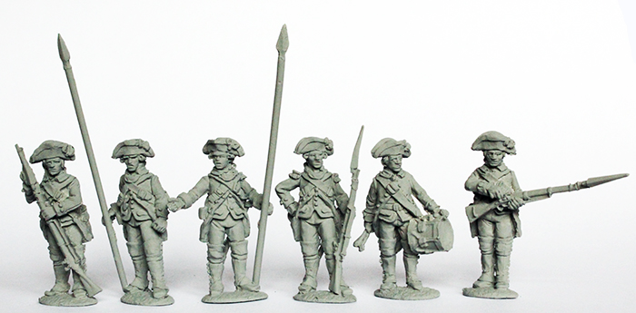Perry Miniatures AW 198 figurines infanterie espagnole debout
