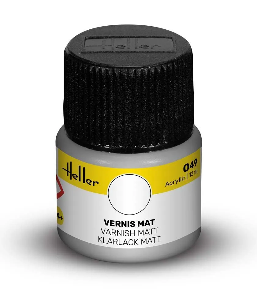 Heller 049 vernis mat peinture acrylique maquette
