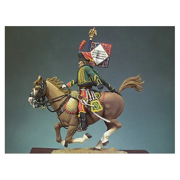 Art Girona Miniatures Portaestandarte Húsares figurine