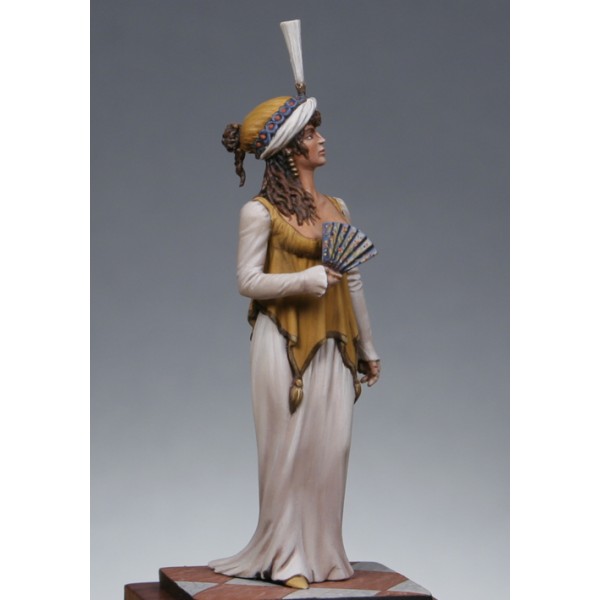 Art Girona Miniatures Femme robe de bal figurine Empire