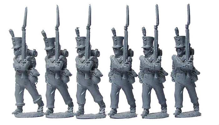 Perry Miniatures DB9 Infanterie hollandaise figurines 28mm marche