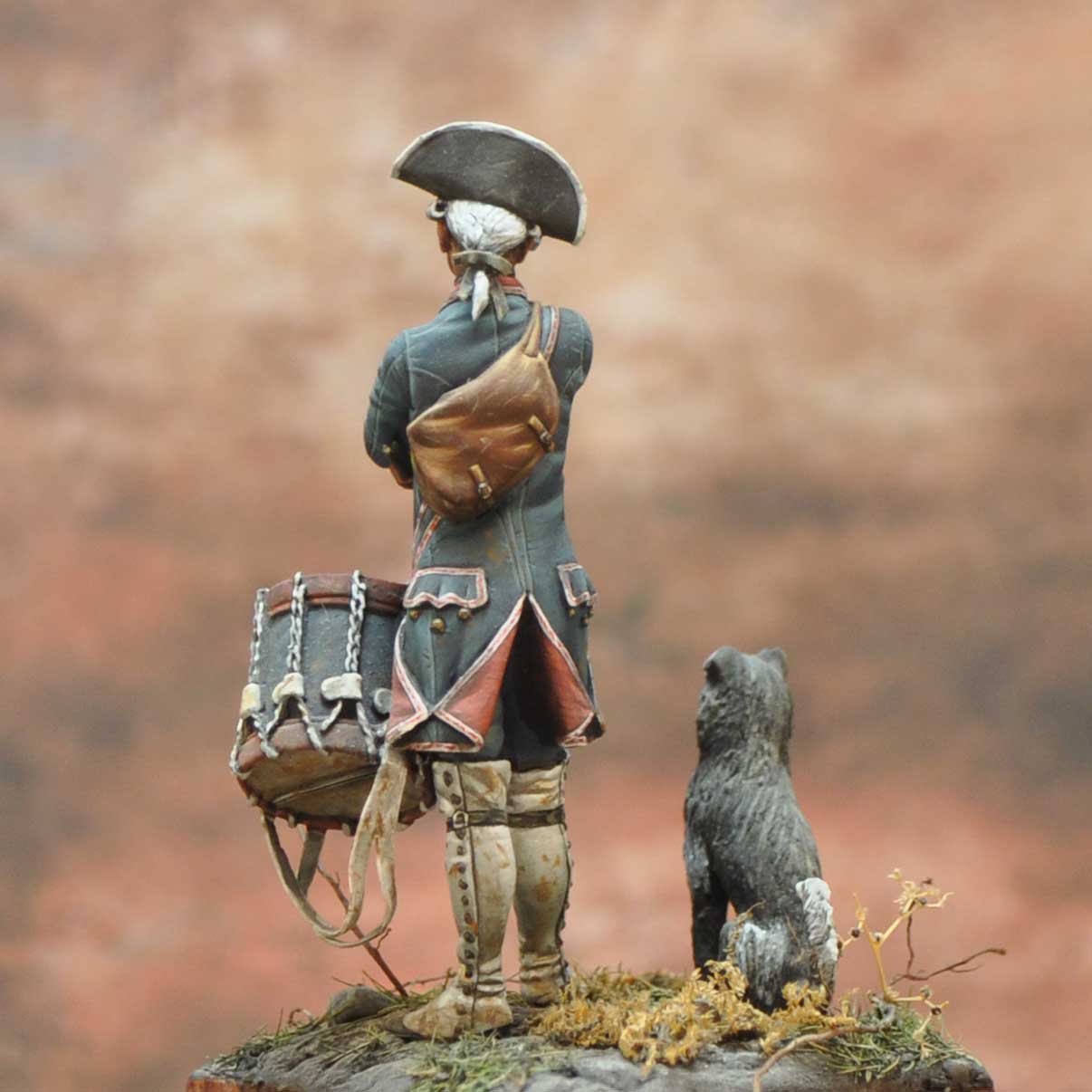 Art Girona Spanish Serie Soria Tambour 1781 figurine 54mm