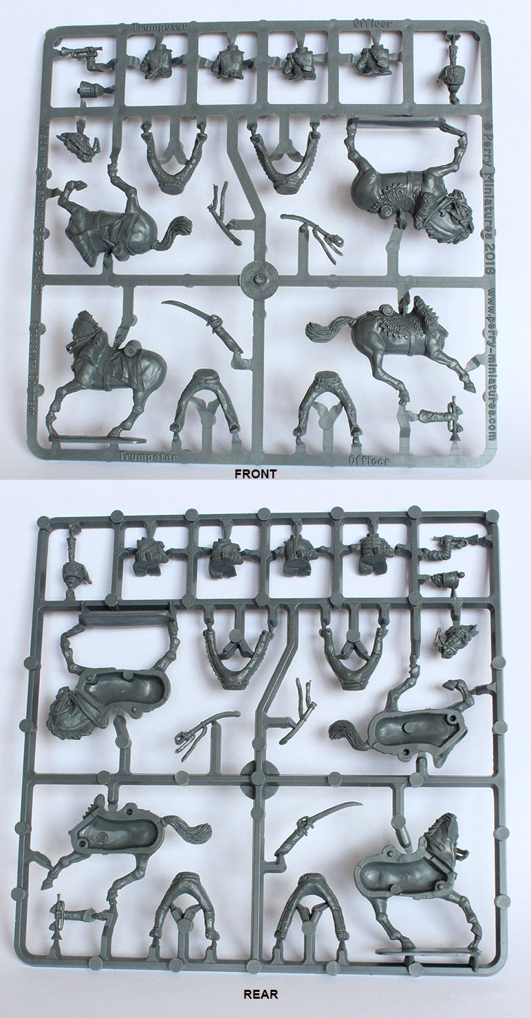 Perry Miniatures B 67 chasseurs à cheval commandement figurine