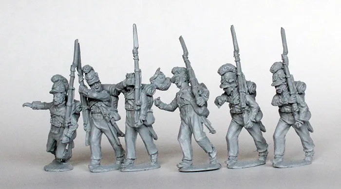 Perry Miniatures Napoleonic BAV 34 figurines infanterie sous le feu