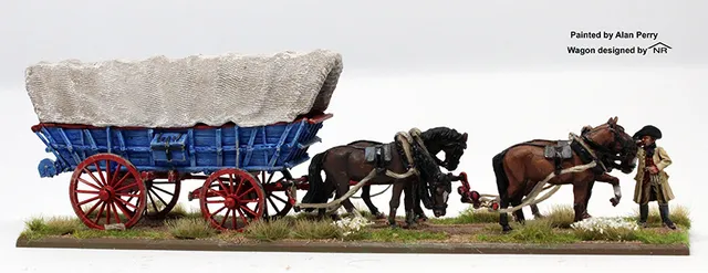 Perry Miniatures AW 192 chariot Conestoga figurines métal