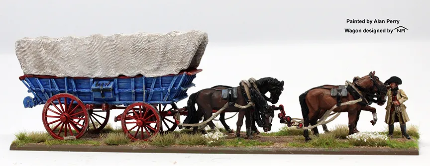 Perry Miniatures AW 192 chariot Conestoga figurines métal