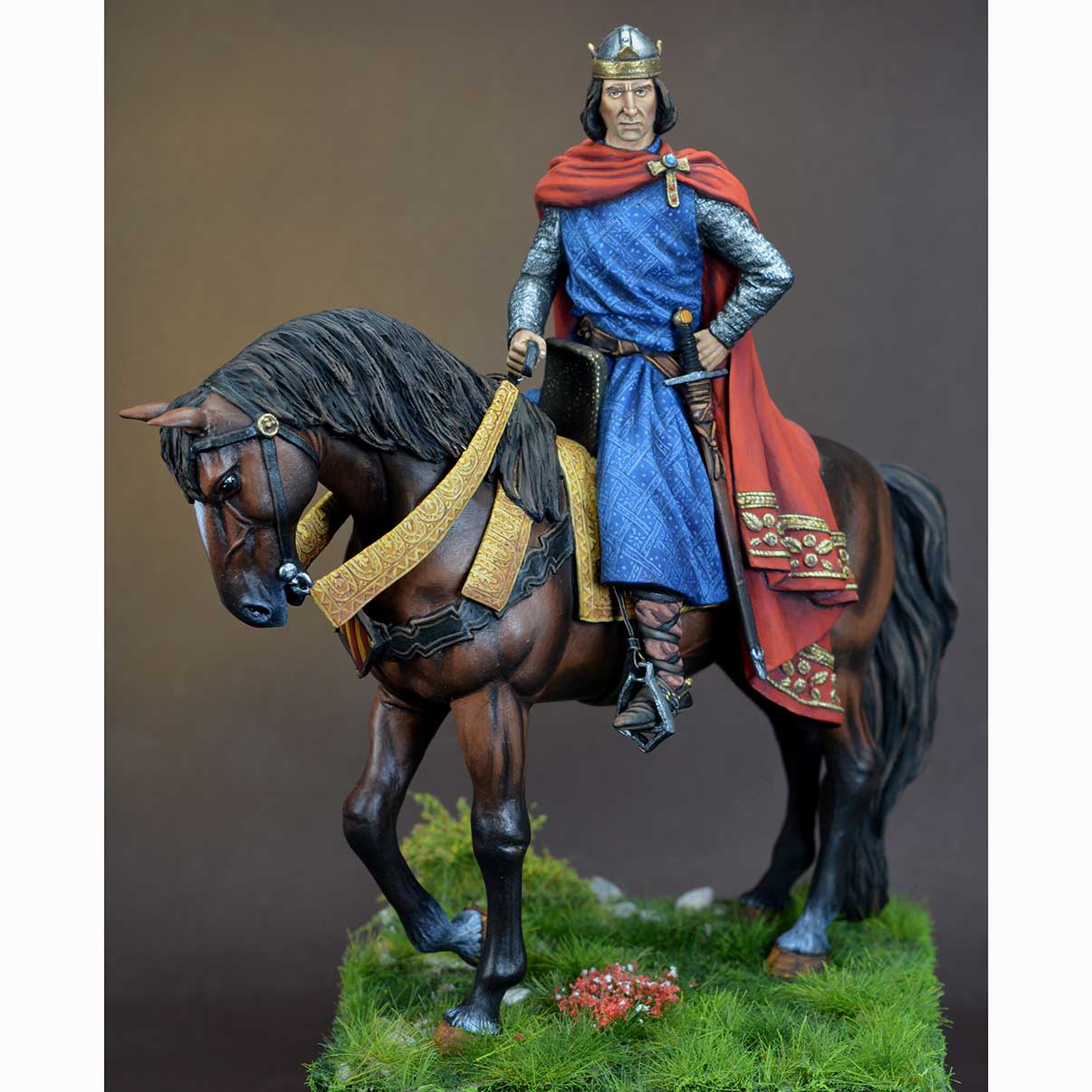 ART GIRONA 70mm Ramon Berenguer III figurine chevalier