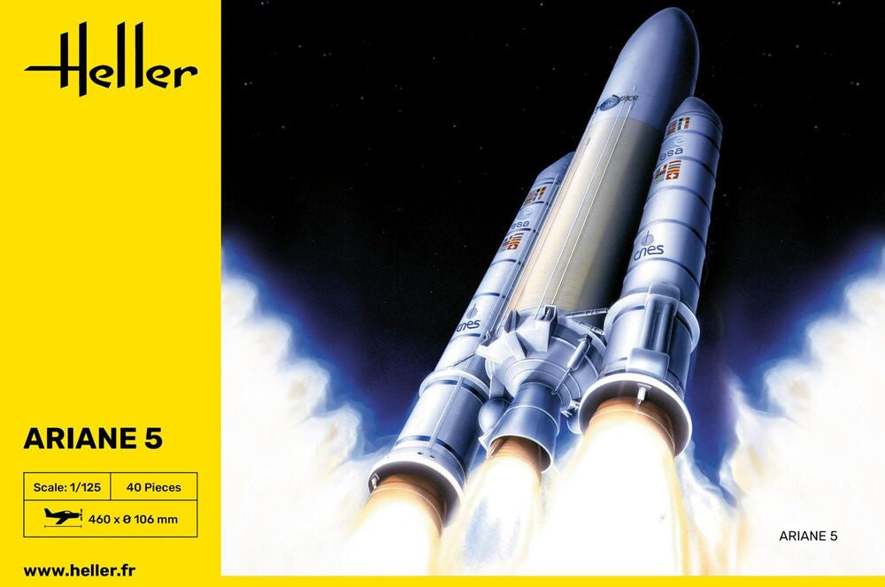Heller Historical Ariane 5 maquette 1/125 fusée