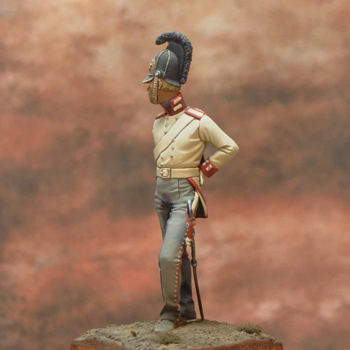 ART GIRONA Napoleonic War Garde du Corps figurine Prusia 1808-1813