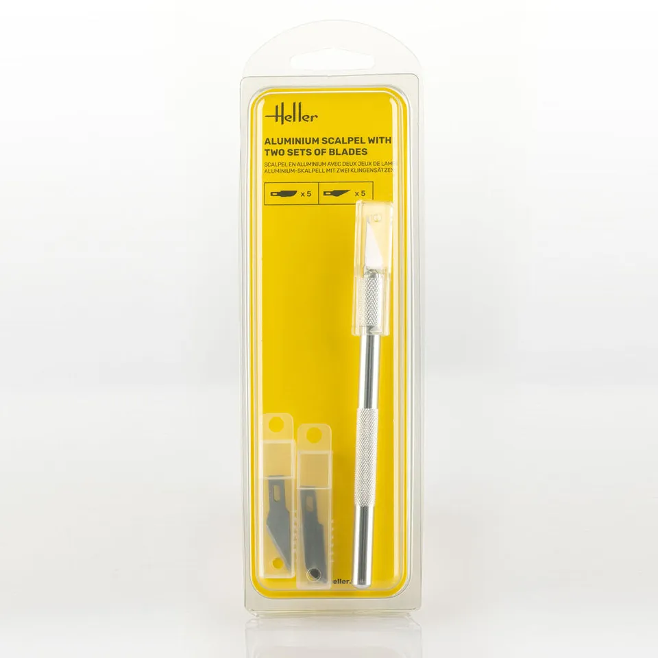 Heller Historical Collection scalpel aluminium lame pointe fine