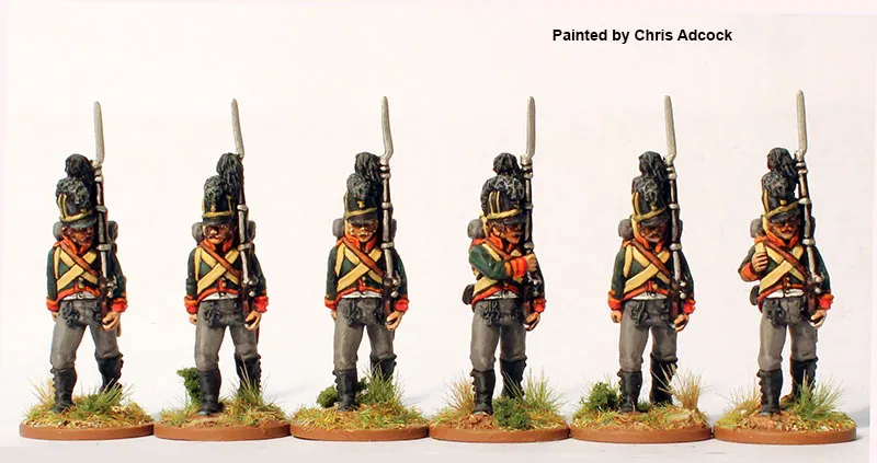 Perry Miniatures Napoleonic NN16 Leib bataillon figurines 28mm