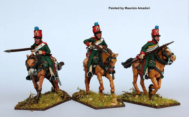 Perry Miniatures Napoleonic FN221 figurines 28mm lanciers garde
