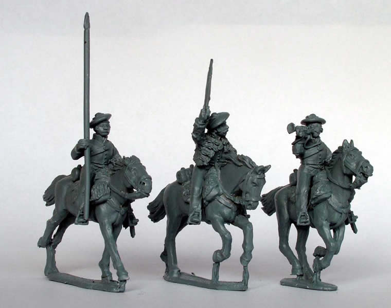 Perry Miniatures Carlist War CAT10 figurines commandement cavalerie