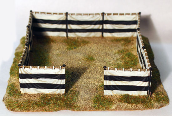 Perry Miniatures SAM50 Maku écran de commandement 11 pièces