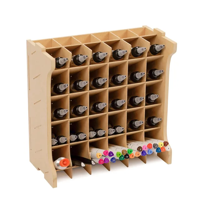 Bucasso Hobby Organizer GK9 casier peinture 30 flacons MDF