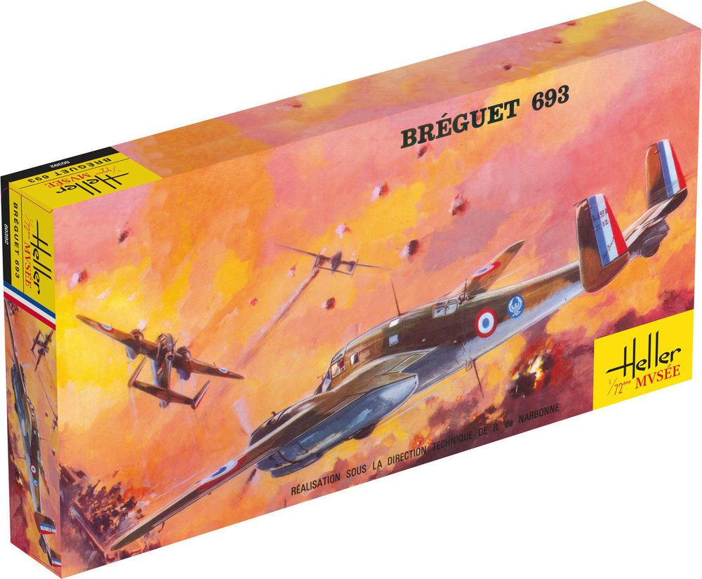 Heller Historical Collection Breguet 693/2 Museum 1/72 avion