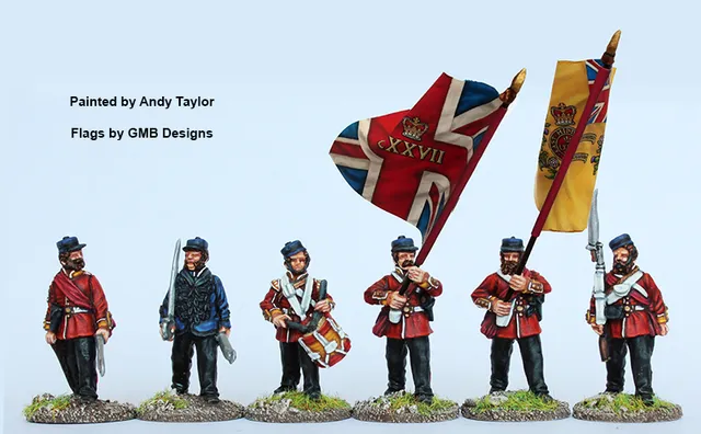 Perry BIF9 figurines infanterie ligne Kilmarnocks
