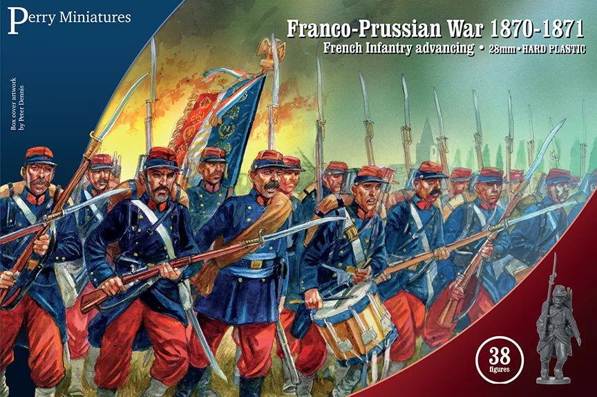 Perry Miniatures 1870 FRE 1 Infanterie française figurines 38 pièces