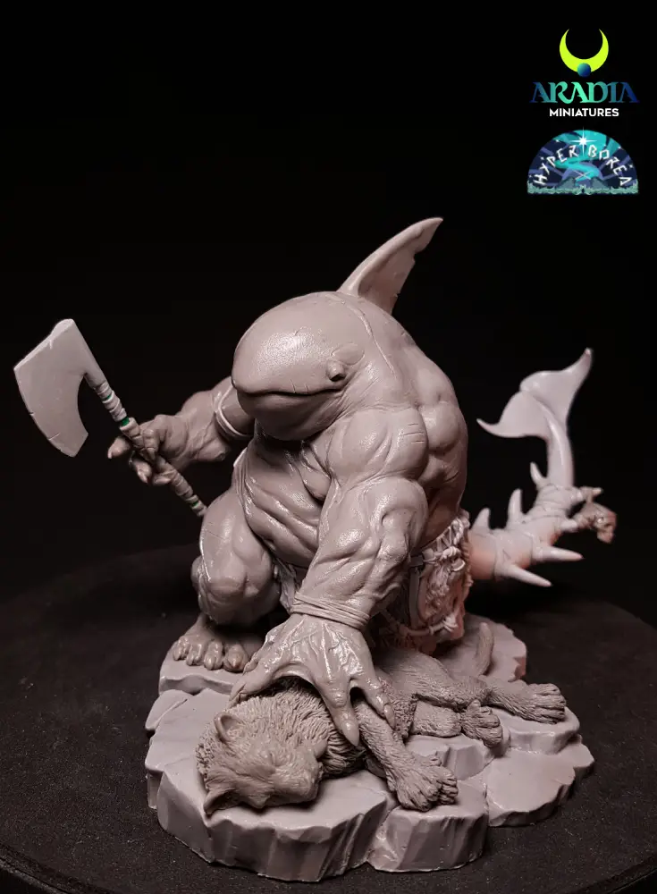 Aradia Minis Hyperborea Tulkha orque figurine 32 mm