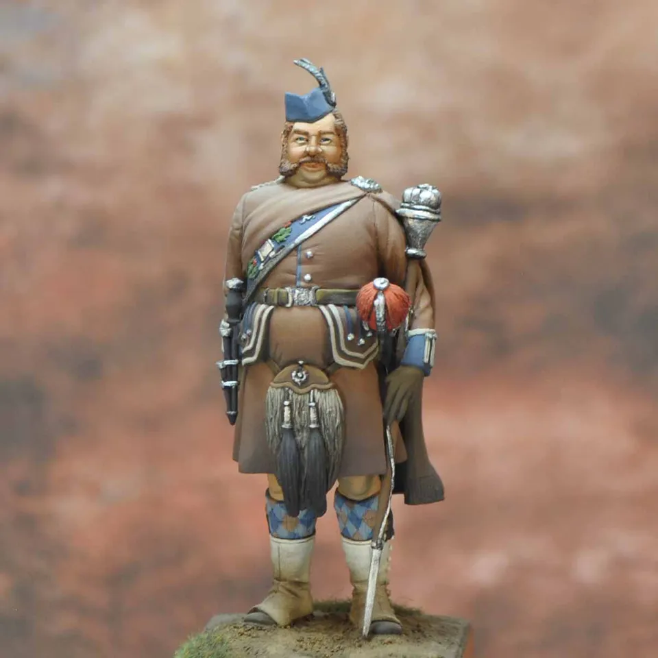 ART GIRONA International 7th Middlesex 1893 figurine 54 mm