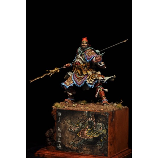 Art Girona Miniatures Zhang Fei figurine métal à peindre