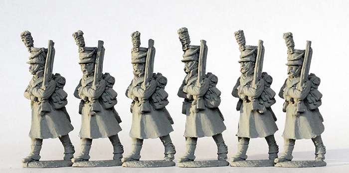Perry Miniatures DAN 16 figurines compagnie légère capotes 1812-14
