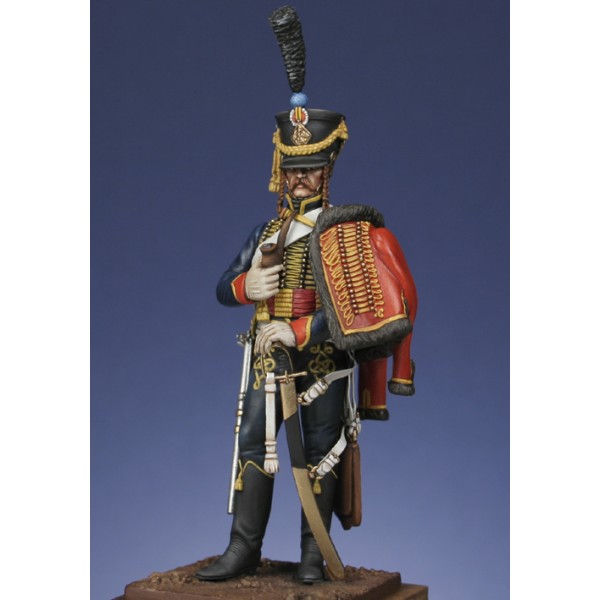 ART GIRONA Miniatures Hussard 4e régiment 1807 figurine