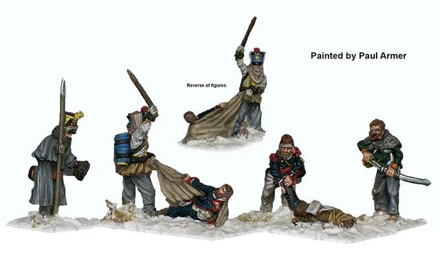 Perry Miniatures Napoleonic FN 194 Scavengers figurines Retraite Moscou
