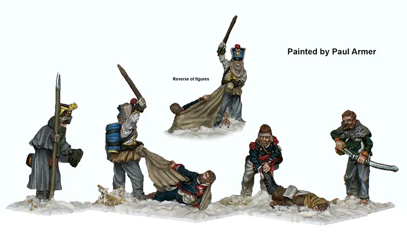 Perry Miniatures Napoleonic FN 194 Scavengers figurines Retraite Moscou