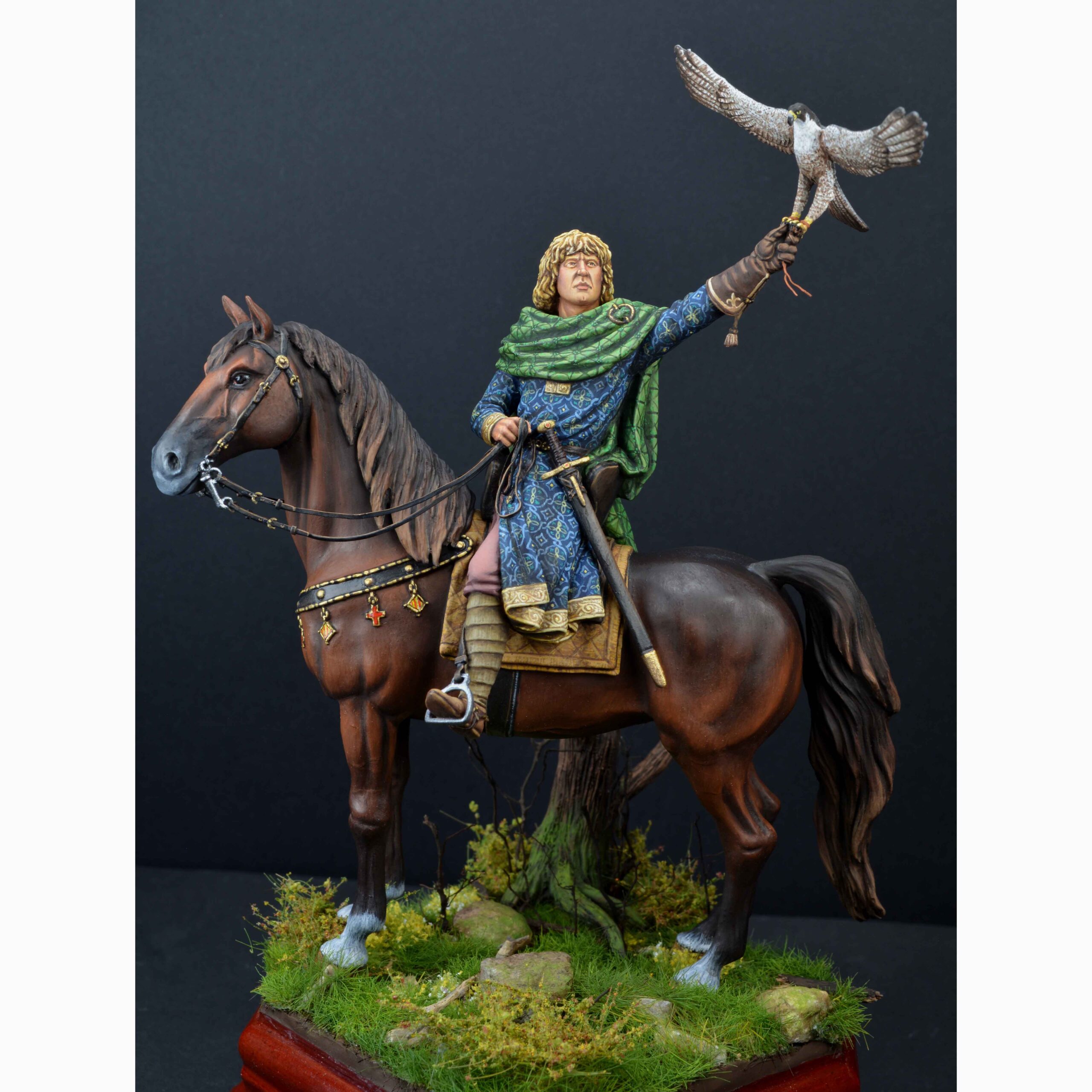 Art Girona 70mm Ramon Berenguer II figurine à peindre