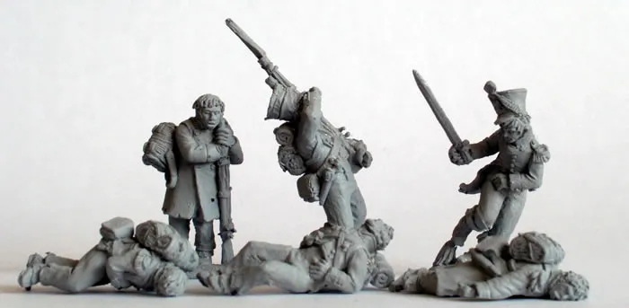 Perry Miniatures Napoleonic FN16 figurines ligne blessés