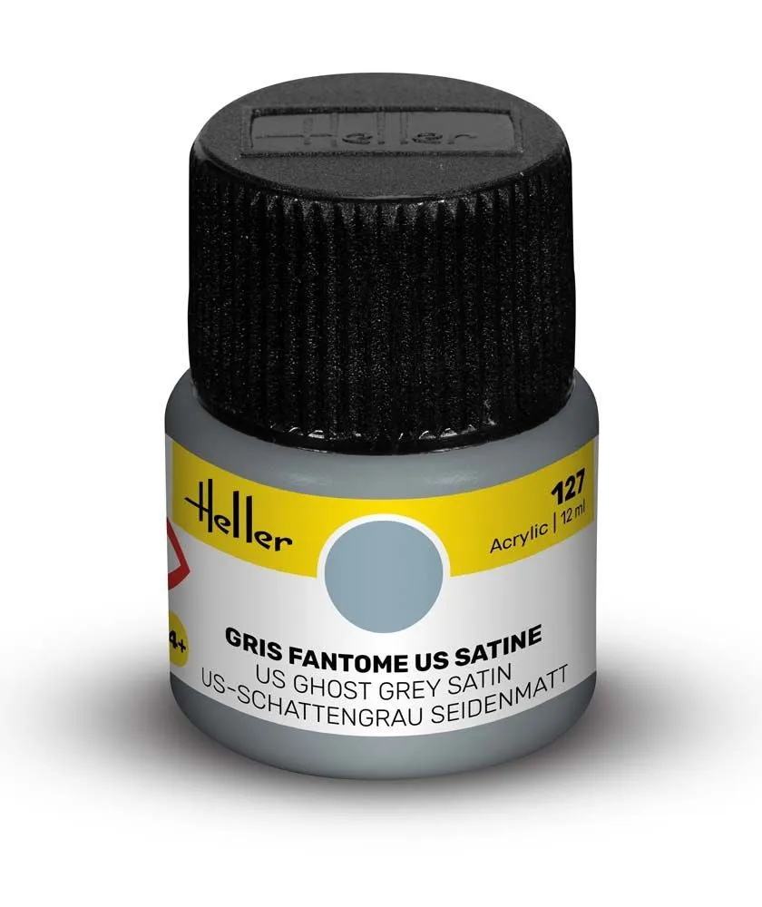 Heller Historical Collection 127 peinture gris fantôme satiné