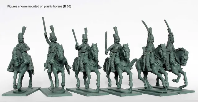 Perry Miniatures REVF 27 figurines chasseurs cheval attaque