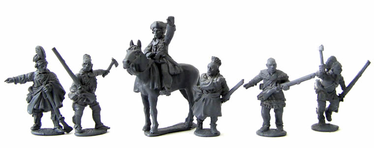 Perry Miniatures AW29 chefs indiens figurines guerre Indépendance