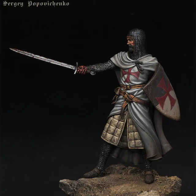 Art Girona Miniatures Medieval Knight XIII figurine 54mm