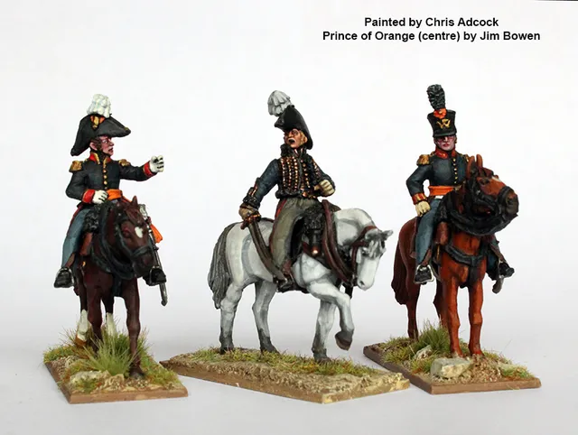 Perry Napoleonic DB1 Guillaume d'Orange figurines montées
