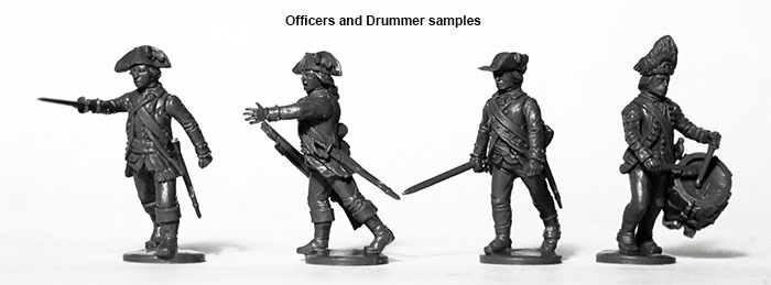 Perry AW 200 boîte figurines infanterie britannique 1775-1783