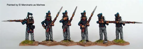 Perry Miniatures Carlist War ISA25 figurines infanterie shako métal