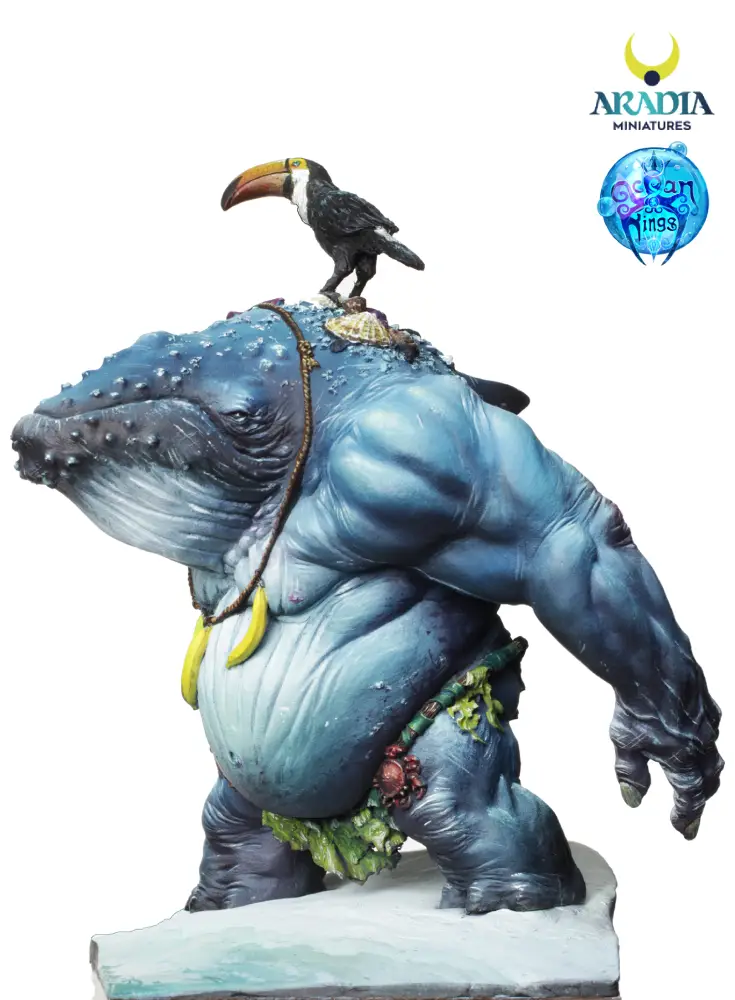 Aradia Ocean Kings Mawhi figurine STL marine à peindre