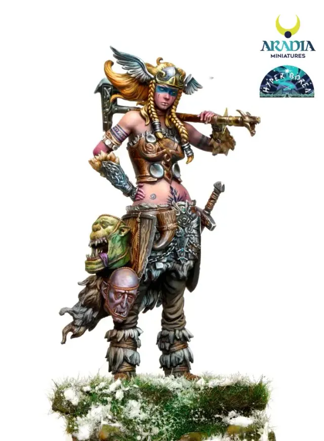 Aradia Minis Hyperborea Eyra figurine résine 75mm