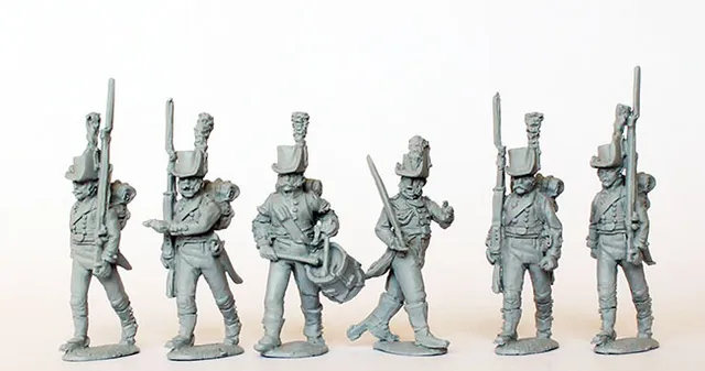 Perry Miniatures Napoleonic NCR48 Oldenburg figurines marche