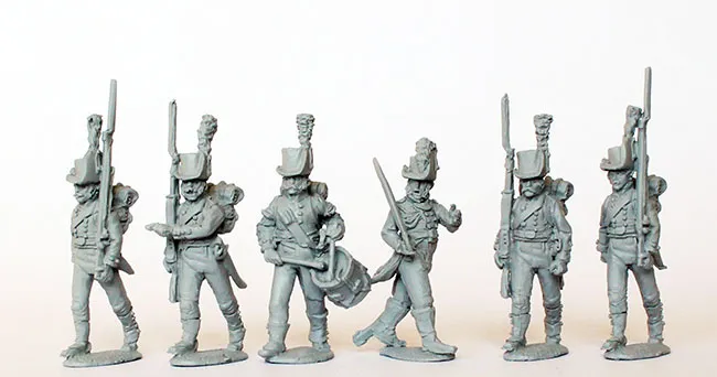Perry Miniatures Napoleonic NCR48 Oldenburg figurines marche